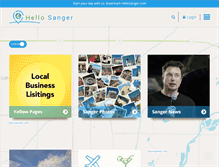 Tablet Screenshot of hellosanger.com